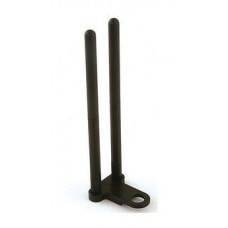 Black Aluminium snag bars